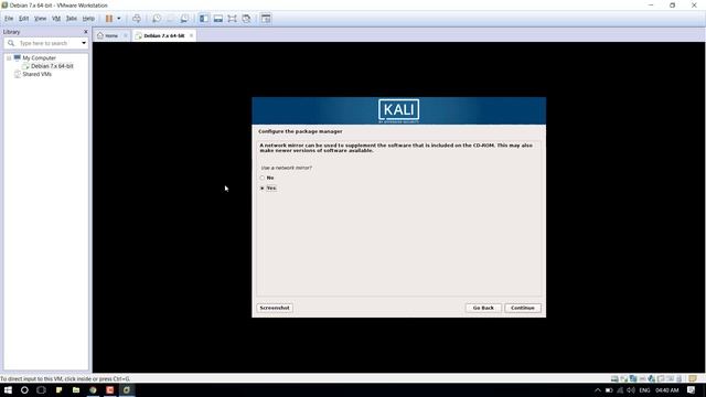 How to install kali linux 2017.1 in vmware without repositories error || Tutorial смотреть онлайн