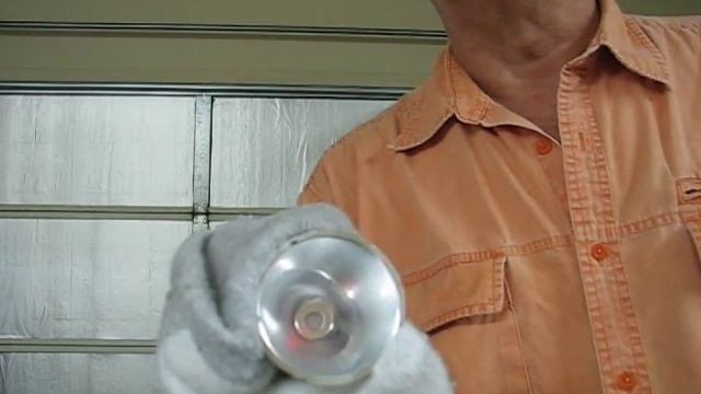 Stippling a flashlight reflector смотреть онлайн