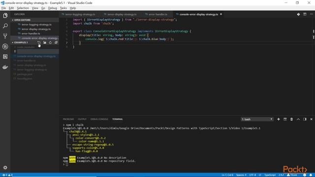 Design Patterns in TypeScript : The Strategy Pattern | packtpub.com смотреть онлайн