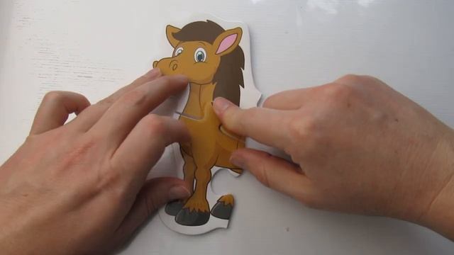 ЖИВОТНЫЕ ДЛЯ МАЛЫШЕЙ | СОБИРАЕМ ПАЗЛЫ ДЛЯ ДЕТЕЙ смотреть онлайн