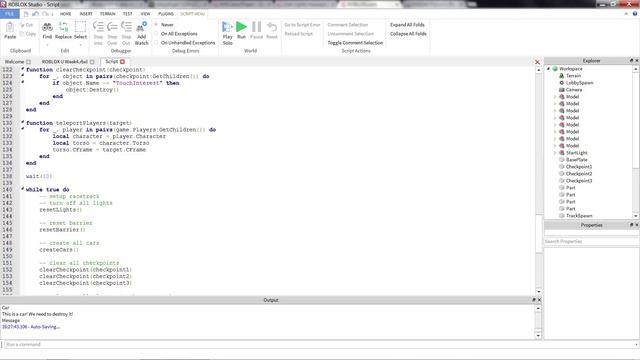 ROBLOX Racing 12: Build a Lobby (ROBLOX U Tutorial) смотреть онлайн