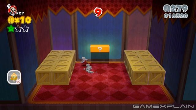 Super Mario 3D World - World 1-5 Green Stars & Stamp Guide & Walkthrough (Switch Scramble Circus)