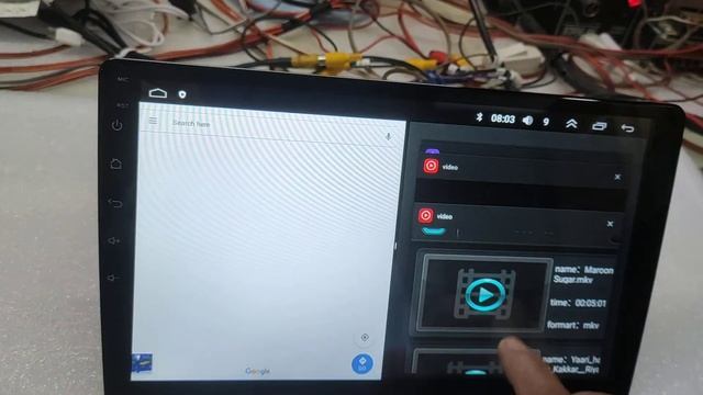 how to split screen in Android car system смотреть онлайн