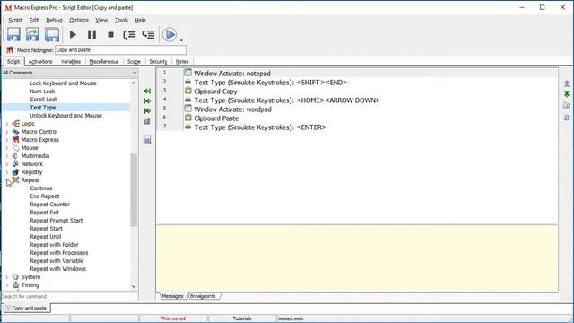 Copy and paste data automatically with Macro Express смотреть онлайн
