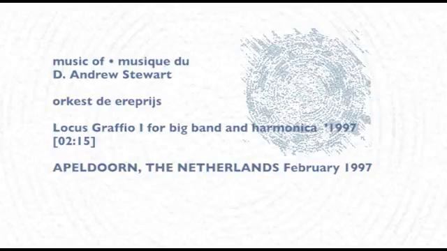 Locus Graffio I for big band and harmonica смотреть онлайн