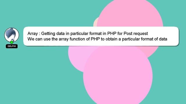 Array : Getting data in particular format in PHP for Post request смотреть онлайн