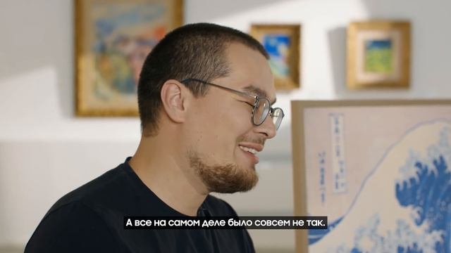 Контраст в деталях с телевизором Samsung The Frame | «Большая волна в Канагаве», К. Хокусай смотреть онлайн