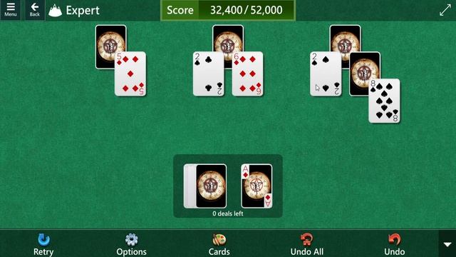 Microsoft Solitaire Collection TriPeaks Expert Daily Challenge November 14, 2021 смотреть онлайн