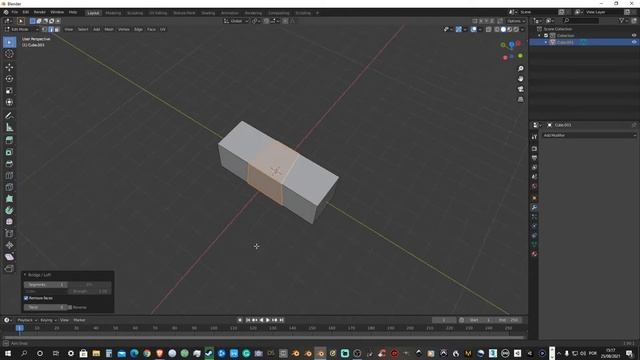 Blender Tutorial How To Merge Edges смотреть онлайн