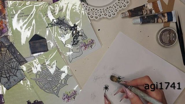 МАСТЕР-КЛАСС: АТС "Not scary stories" для @agiart6090 смотреть онлайн