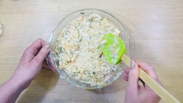 Капустные Оладьи на Кефире или Сметане (Cabbage Pancakes) Eng, Spa, Fra Subtitle смотреть онлайн