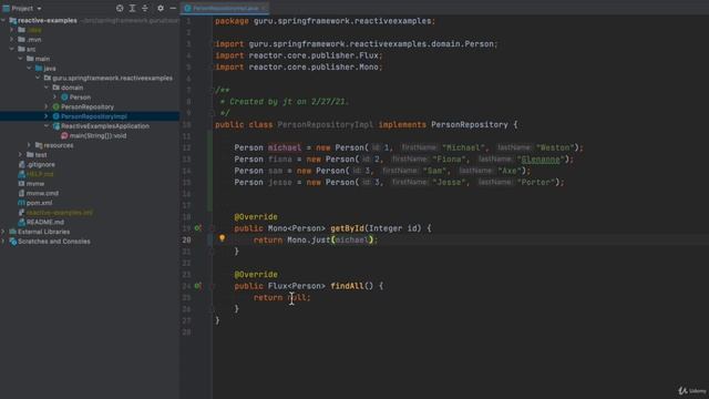 12 Implement Reactive Repository смотреть онлайн