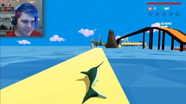 Land Shark! | Shark Simulator смотреть онлайн