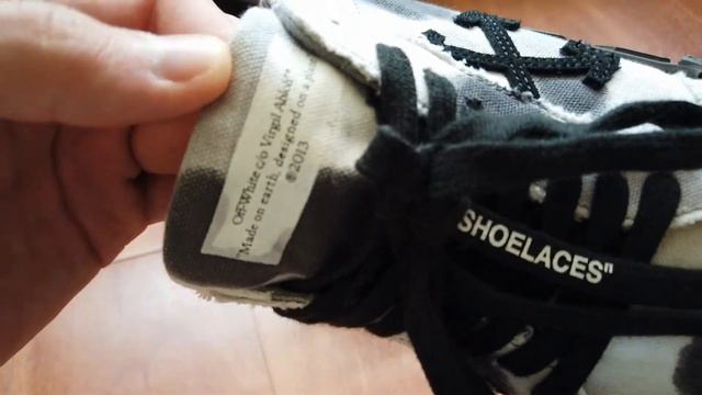 800$ OFF WHITE VANS - Vulcanized Sneaker REVIEW + On Foot смотреть онлайн