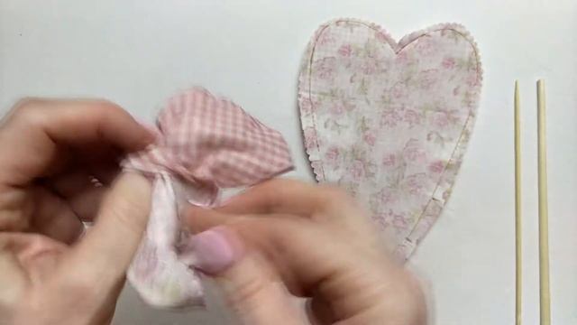 Сердечки в стиле тильда ❤️ из ткани своими руками. DIY смотреть онлайн