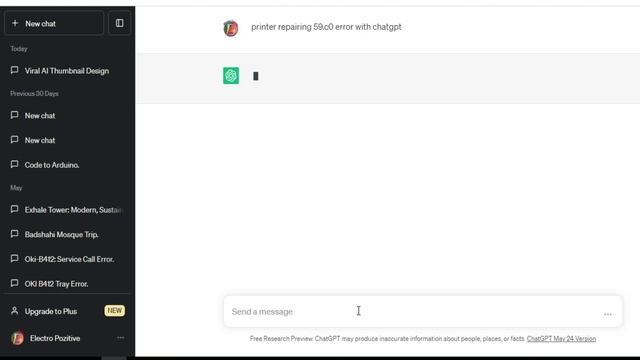 Unleashing the Power of ChatGPT! Resolved 59.C0 Error in HP Printer 130 fn смотреть онлайн