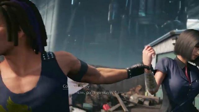 Final Fantasy VII Remake Intergrade - Cute and funny Yuffie scenes смотреть онлайн