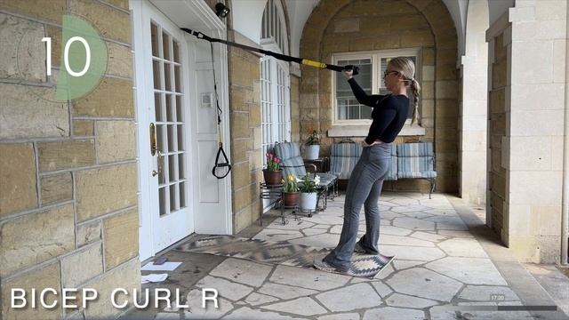 35 Minute TRX Tabata Total Body Workout | Strength and Cardio смотреть онлайн
