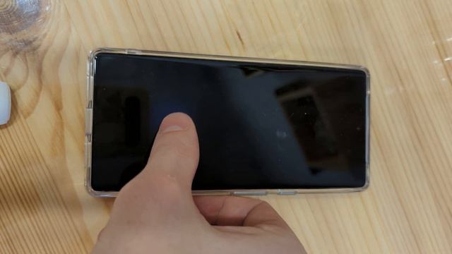 Пример работы сканера отпечатков на Google Pixel 6 pro смотреть онлайн