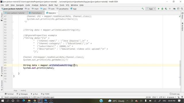 Date serializing and deserializing with Jackson | @Jsonformat | Java Shastra смотреть онлайн