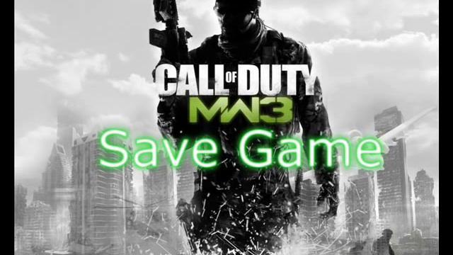 COD MW3 Save Game 100% смотреть онлайн