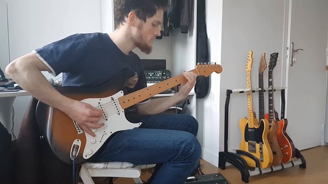1954 Fender Stratocaster - ONLY PLAYING w/ Kemper Profiler смотреть онлайн