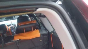 Устранил течь салона в багажнике Ховера.