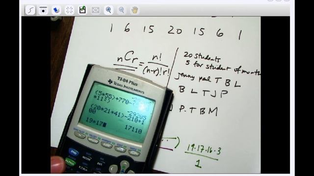 Pascal's Triangle and "N choose R" смотреть онлайн