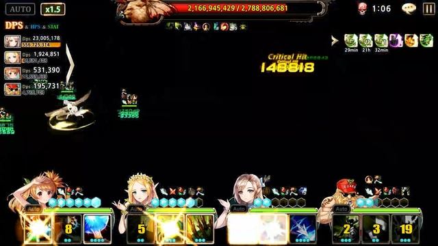 King's Raid | Tower of Challenge - Floor 68 (Manticore) смотреть онлайн