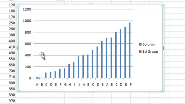 Group Column Chart with a Line in an Excel Graph Dashboard (How-to Tutorial) смотреть онлайн