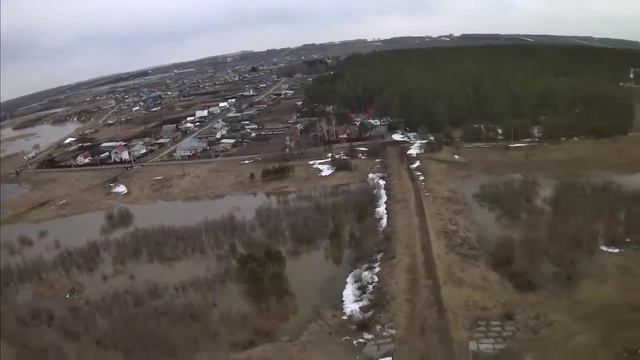 Река Лебяжья в разливе смотреть онлайн