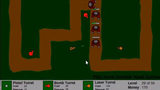 Zombie Tower Defense (3) смотреть онлайн