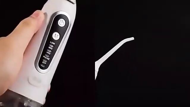 Oral Irrigator USB Rechargeable Water Flosser Portable Dental Water Jet 300ML Water Tank Waterproof смотреть онлайн