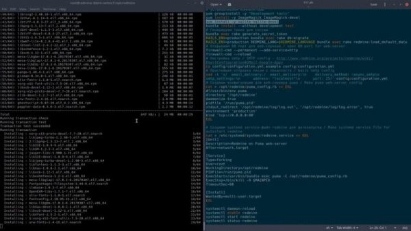 Установка Redmine на CentOS 7 / Installing Redmine on CentOS 7