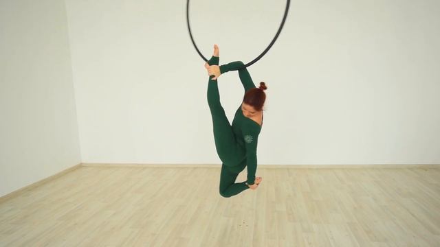 Как сделать шпагат на локте. Воздушное кольцо. Анна Решетникова смотреть онлайн