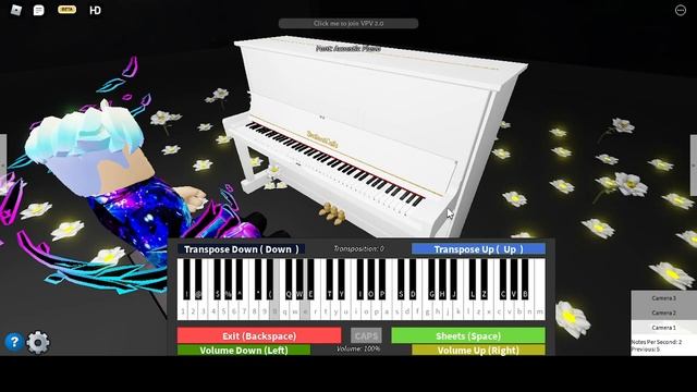 Beethoven - Fur Elise (Roblox Piano Cover) смотреть онлайн
