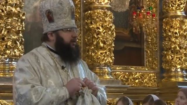 Праздник Святого Богоявления в Успенском кафедральном соборе смотреть онлайн