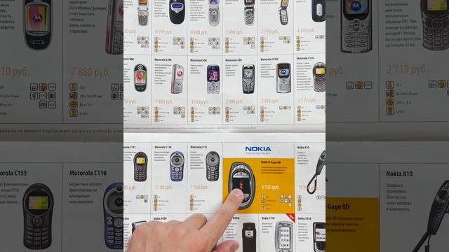 Старый каталог связного :) 2005 года. Сидишь после школы, листаешь журнал, мечтаешь о телефонах ) смотреть онлайн