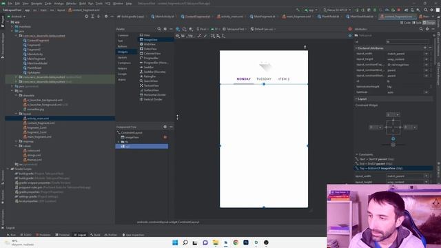 Заполнение TabLayout и Fragments | Практика Часть 1 | Kotlin + Android Studio смотреть онлайн