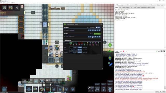 SS13 TG: Farming traumas (how to make yourself almost immortal) смотреть онлайн