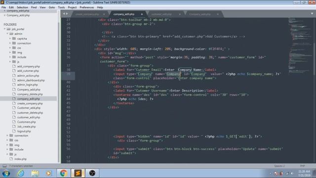 Online Job Portal Project In PHP - Php Project Tutorial (Hindi) - 10 смотреть онлайн