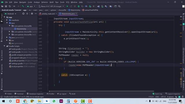 How to Extract Text From PDF File in Android Studio Using Java смотреть онлайн