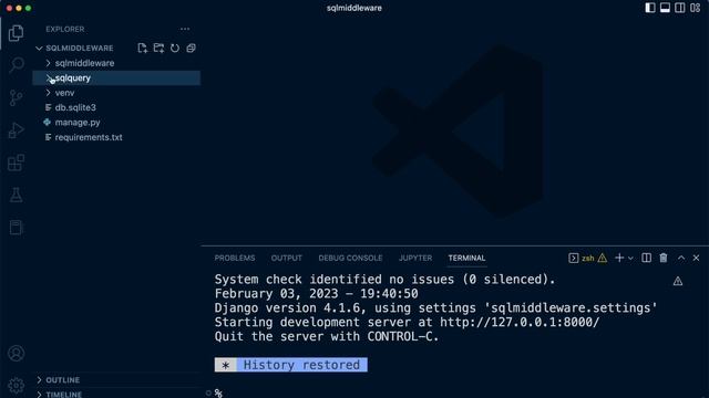 Django Middleware Workflow | Django Project | SQL Inspection Middleware | 10 смотреть онлайн