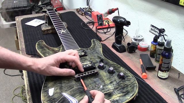 Schecter Exotic Star Restring! смотреть онлайн