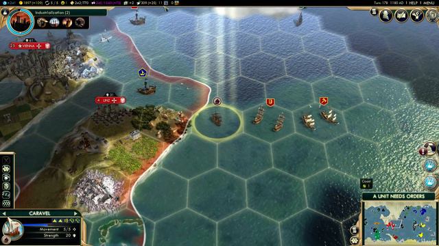 Civilization 5 (deity) - 10 - Attila - let's play česky смотреть онлайн