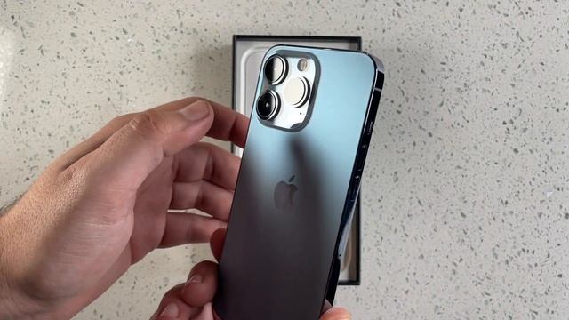 Apple IPhone 13 Pro Unboxing - 256GB - Sierra Blue