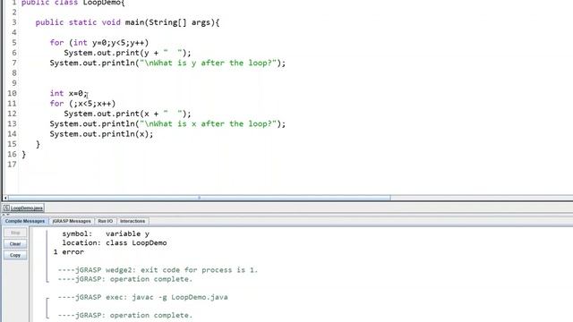Loops and Local Variables смотреть онлайн