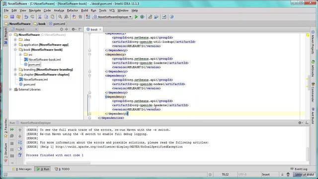 NetBeans Project API on Maven in IntelliJ IDEA смотреть онлайн