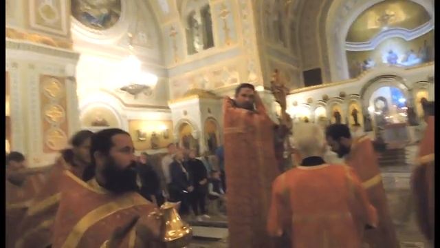 Чин Воздвижения Креста Господня смотреть онлайн