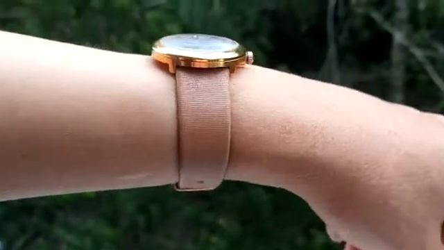 Часы Akribos XXIV перламутровый циферблат кофейный цвет ремешка цена 95$ обзор от 17062020 смотреть онлайн